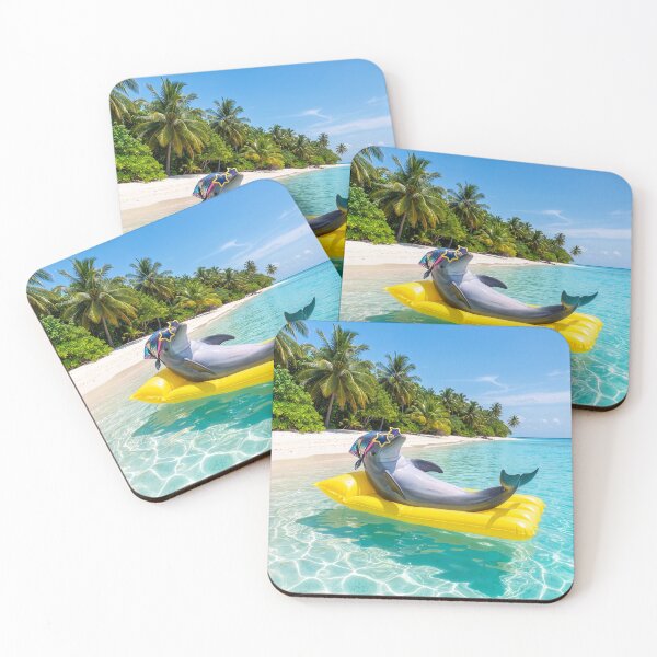 Item preview, Dolphin Basks in Paradise designed and sold by Tridentulus.