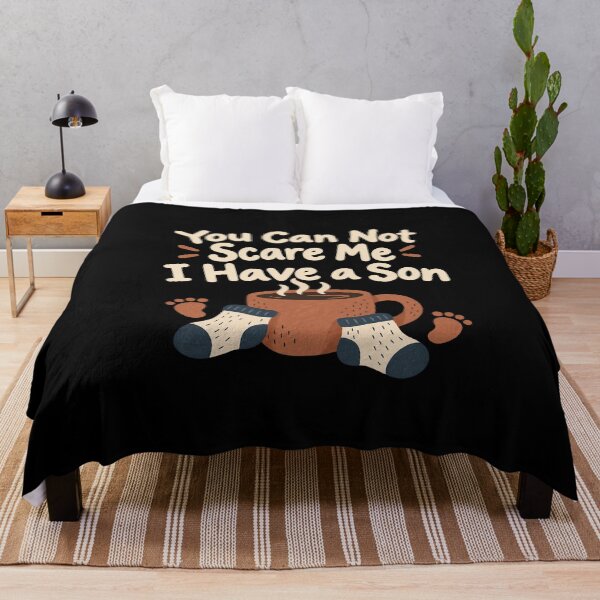 Item preview, You Can Not Scare Me I Have a Son - Parent Survival Coffee Quote designed and sold by AMICO77.