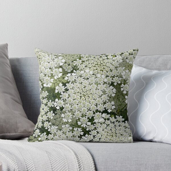 Item preview, Queen Anne's Lace Across the Canvas — Big White Clusters designed and sold by Stevercortinas.