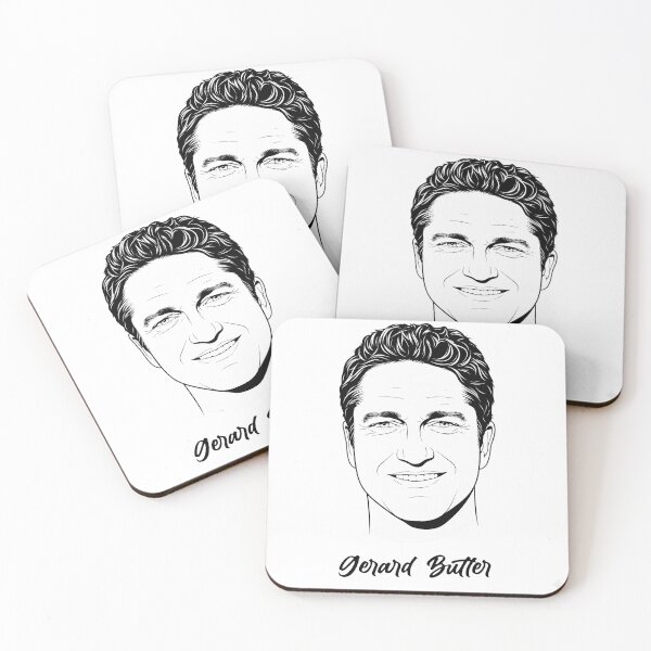 Item preview, Gerard Butler Abstract Sketch  designed and sold by LoganerLett.