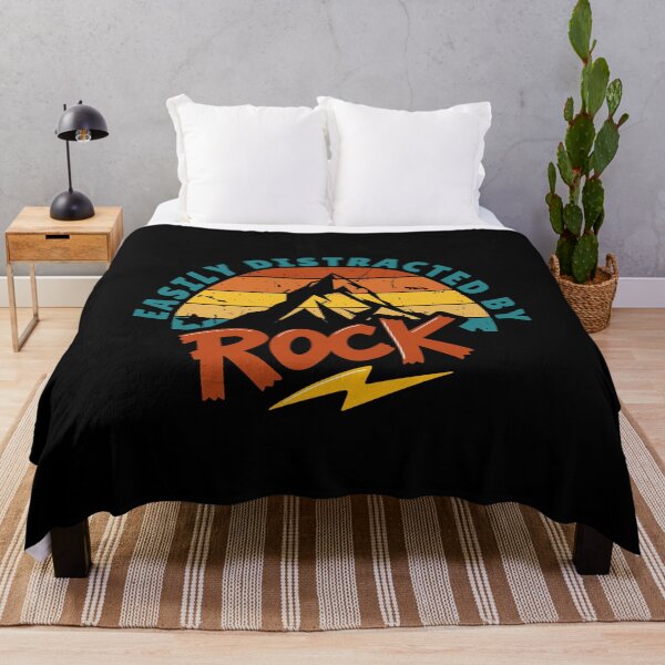 Item preview, Easily Distracted By Rocks - Vintage Sunset designed and sold by Dondonmart.