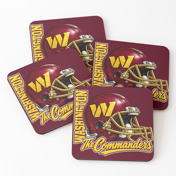 Item preview, Washington Commanders NFL Football Helmet Logo Redskins designed and sold by Graphix Nation.