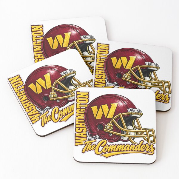 Item preview, Washington Commanders NFL Football Helmet Logo Redskins designed and sold by Graphix Nation.