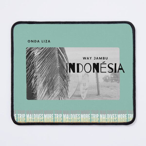 Item preview, Way Jambu Indonesia Surf Trip Design designed and sold by OndaLiza.