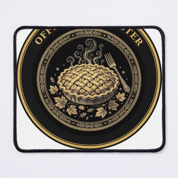 Item preview, Official Pie Tester – Pumpkin Pie Thanksgiving Gold Badge designed and sold by DRAWARTIST22.