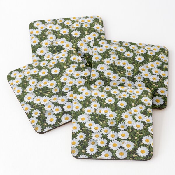 Item preview, Blackfoot Daisies Across the Canvas — White Petals Yellow Centers designed and sold by Stevercortinas.