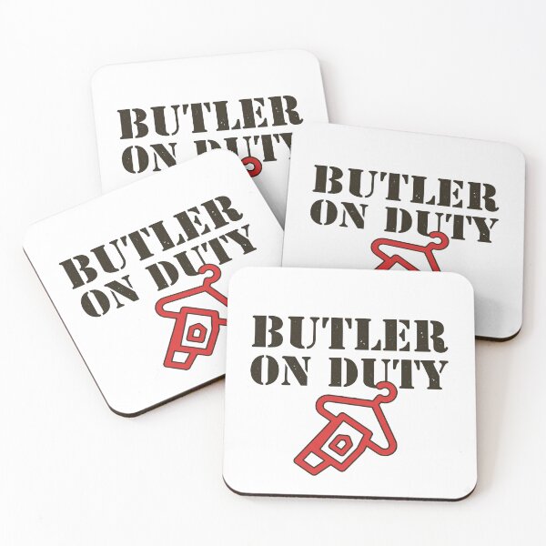 Item preview, Butler on duty    designed and sold by CarolynessCano.