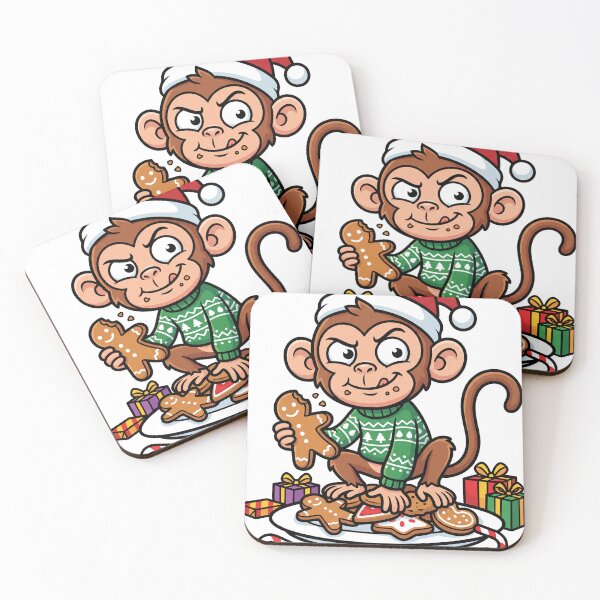 Item preview, Mischievous Monkey Stealing Cookies designed and sold by FerdiEverywhere.