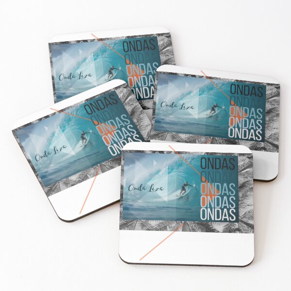 Item preview, Ondas Surf Barrel Tropical Palm Trees Design designed and sold by OndaLiza.
