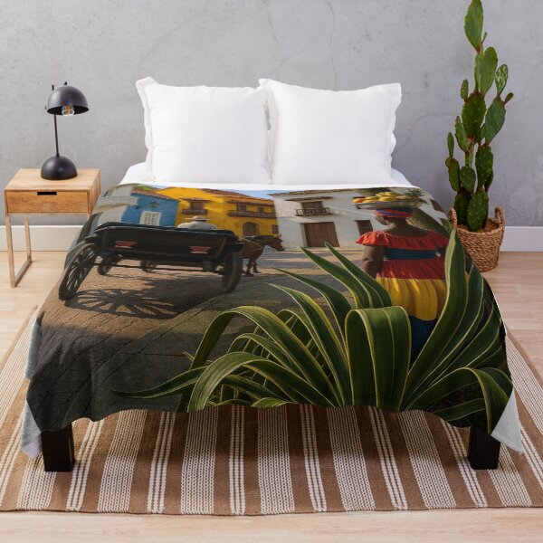 Item preview, Tres Esquinas, Cartagena: Palenquera and Carriage designed and sold by @jwatts_Art.
