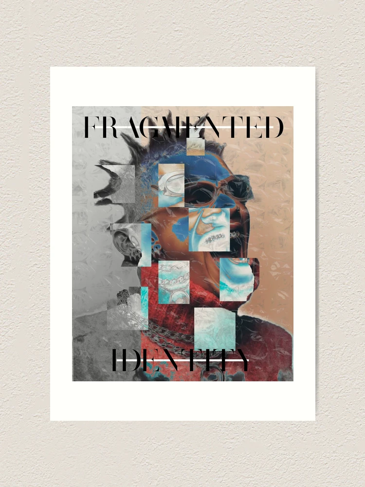 Thumbnail 1 of 3, Art Print, Fragmented Reality designed and sold by RisqueThreading.