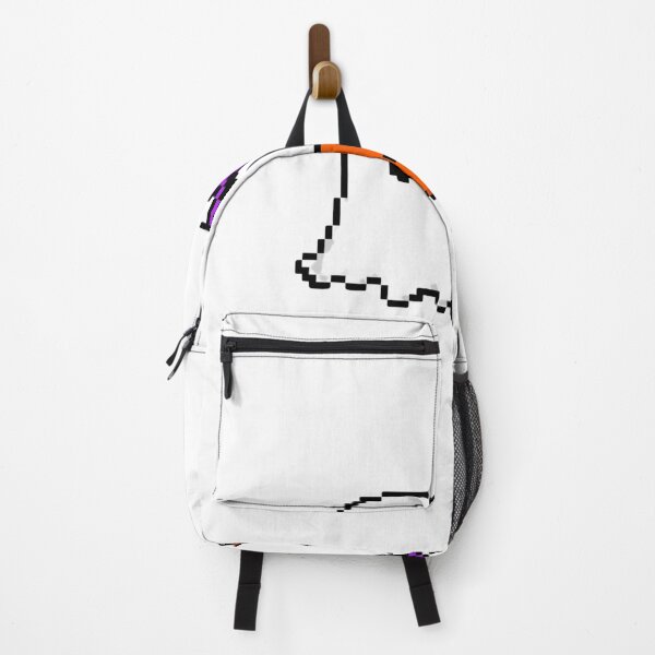 Item preview, 8-Bit Pixel Art Ghost Pumpkin Bat Retro Arcade Halloween designed and sold by Pixele.
