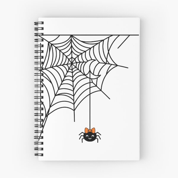 Item preview, Cute Spider Web Crescent Moon Minimalist Halloween Sticker designed and sold by Pixele.