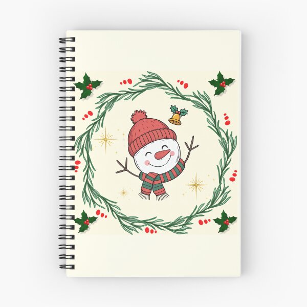 Item preview, Cute Snowman Wreath Christmas Winter Art designed and sold by Azurart2.