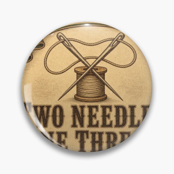 Item preview, Two Needles One Thread Leatherworker Gift designed and sold by BoosterShop.