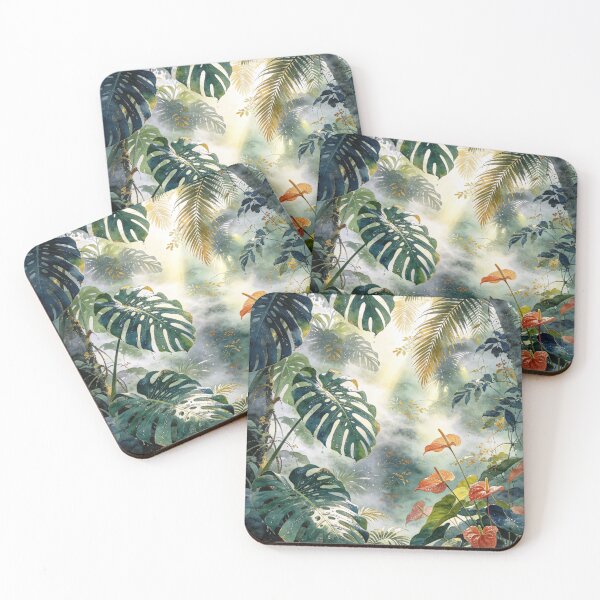 Item preview, A Watercolor View of the Tropical Canopy designed and sold by EduMaru_Arts.