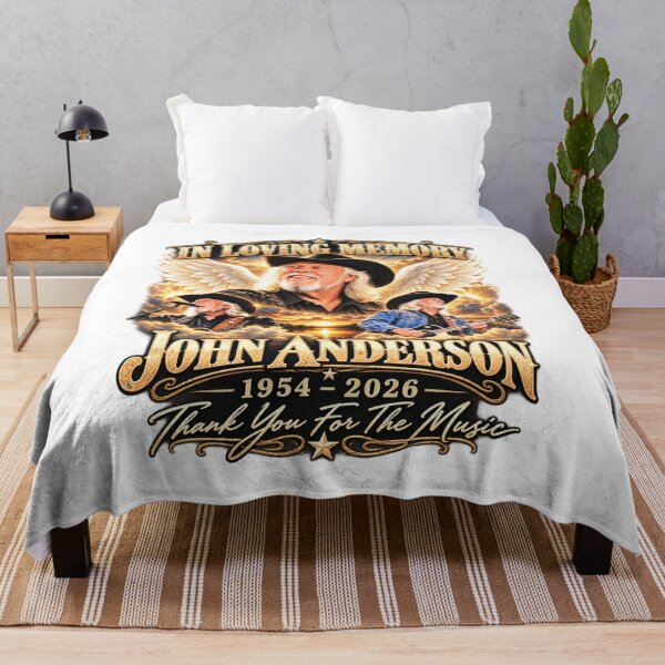 Item preview, John-Anderson RIP 1954-2026 Country Music designed and sold by Kyrakita-art.