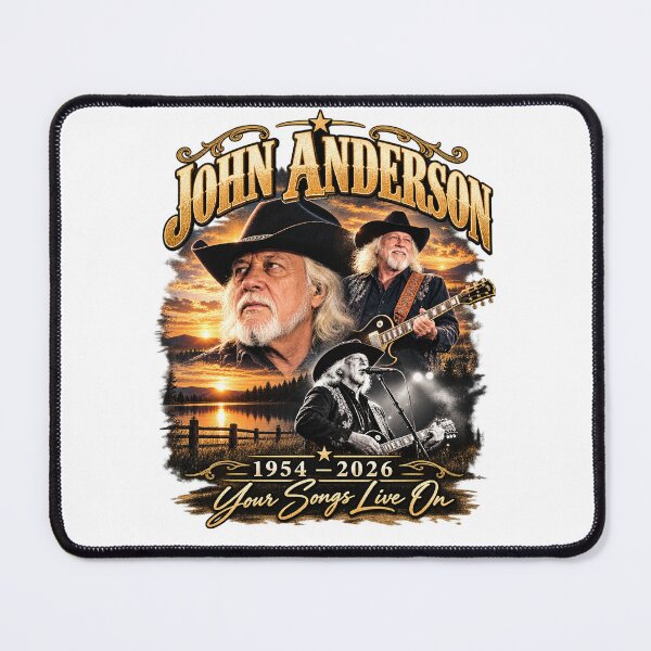Item preview, John-Anderson RIP 1954-2026 Country Music designed and sold by Kyrakita-art.
