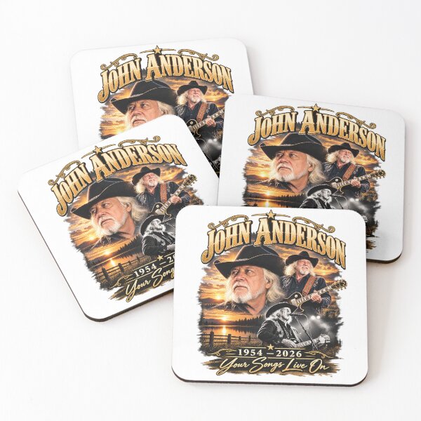 Item preview, John-Anderson RIP 1954-2026 Country Music designed and sold by Kyrakita-art.