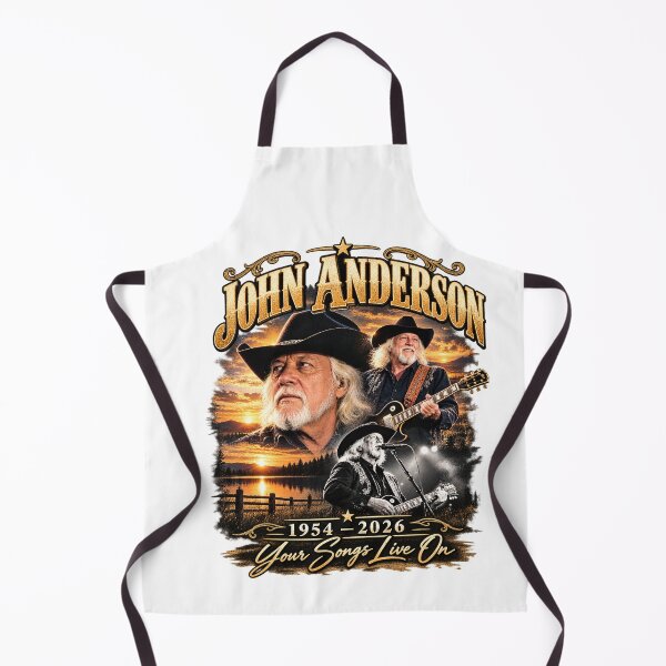 Item preview, John-Anderson RIP 1954-2026 Country Music designed and sold by Kyrakita-art.