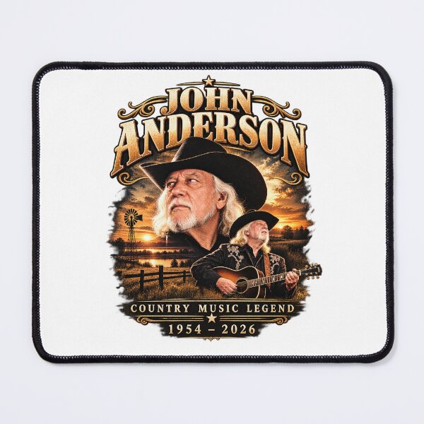 Item preview, John-Anderson RIP 1954-2026 Country Music designed and sold by Kyrakita-art.