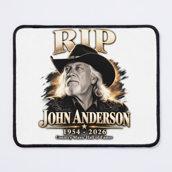 Item preview, John-Anderson RIP 1954-2026 Country Music designed and sold by Kyrakita-art.