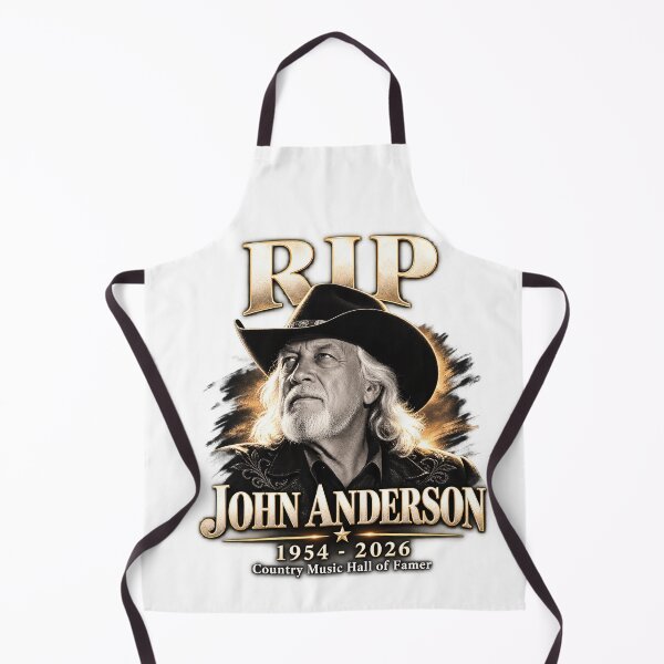 Item preview, John-Anderson RIP 1954-2026 Country Music designed and sold by Kyrakita-art.