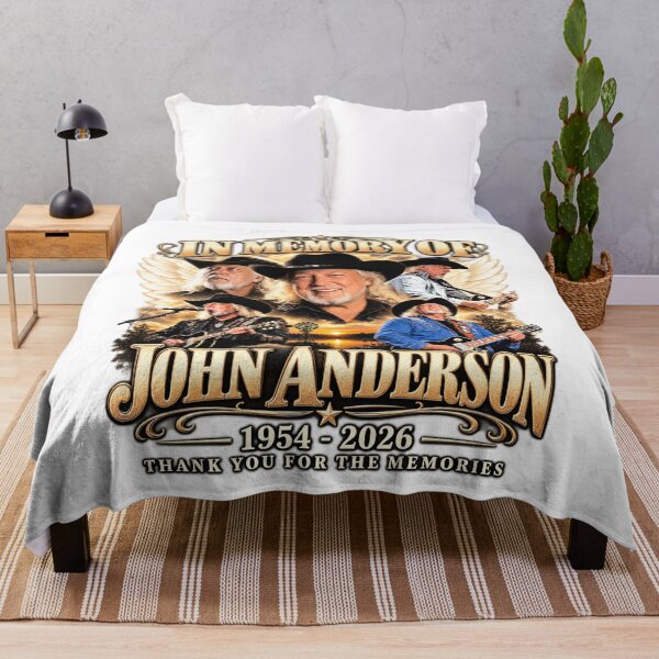 Item preview, John-Anderson RIP 1954-2026 Country Music designed and sold by Kyrakita-art.
