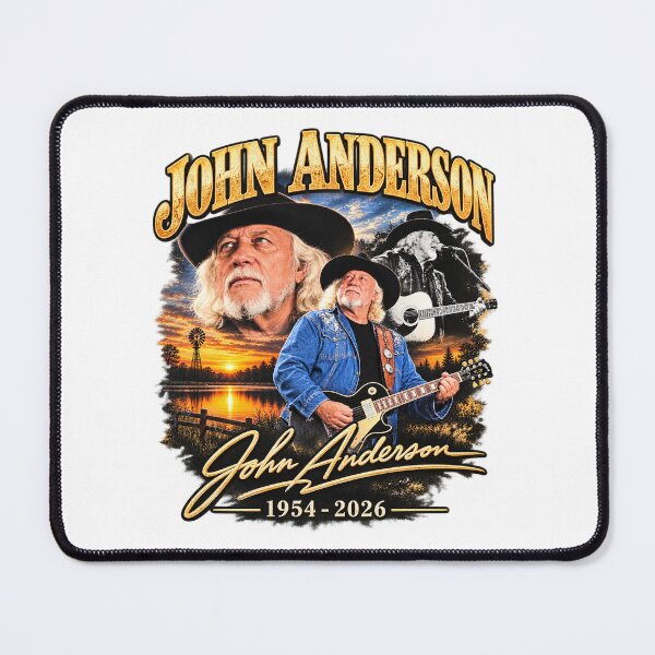 Item preview, John-Anderson RIP 1954-2026 Country Music designed and sold by Kyrakita-art.