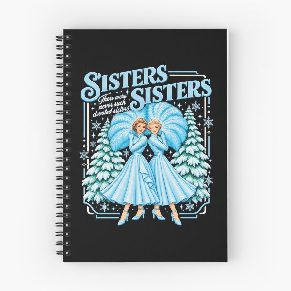 Item preview, Haynes Sisters White Christmas, Vintage Holiday Movie Classic designed and sold by harper-franklin.