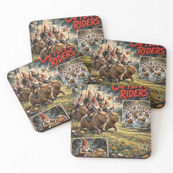 Item preview, THE CAPYBARA RIDERS designed and sold by Tpposters.