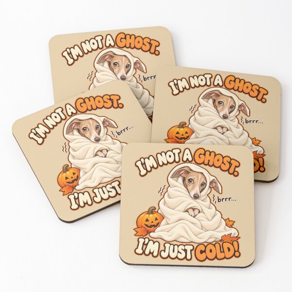 Item preview, I'm Not a Ghost I'm Just Cold – Italian Greyhound designed and sold by Blanczet.