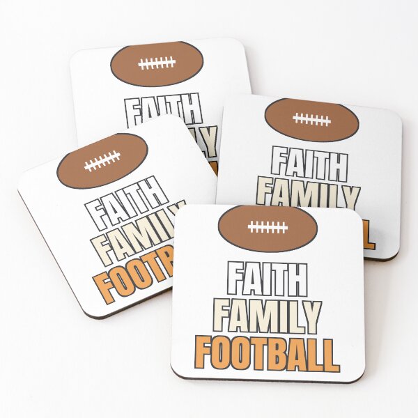 Item preview, Faith Family Football - Christian Game Day designed and sold by dominionartist.