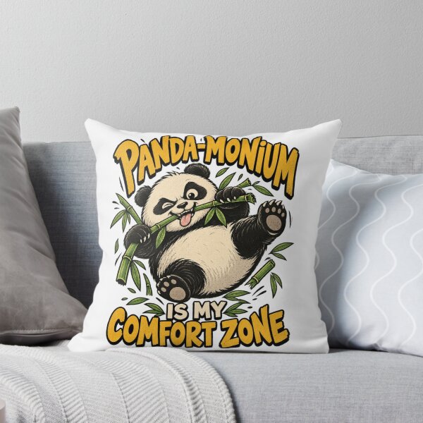 Item preview, Pandamonium is my comfort zone designed and sold by NarsAnna.