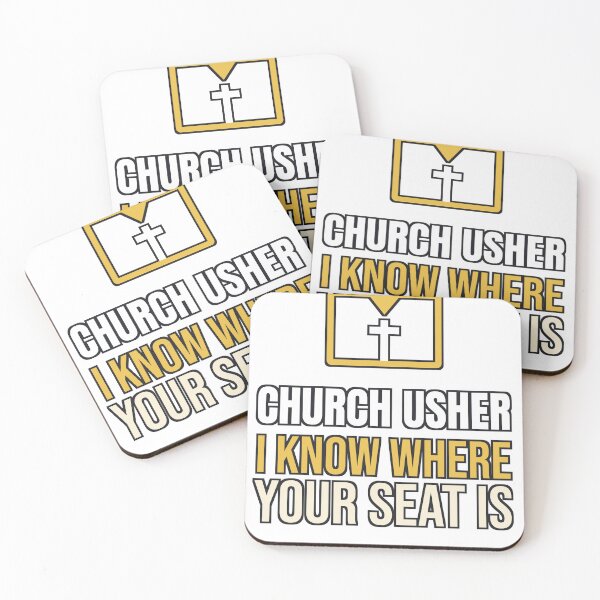 Item preview, Church Usher I Know Where Your Seat Is - Funny Usher Ministry designed and sold by dominionartist.