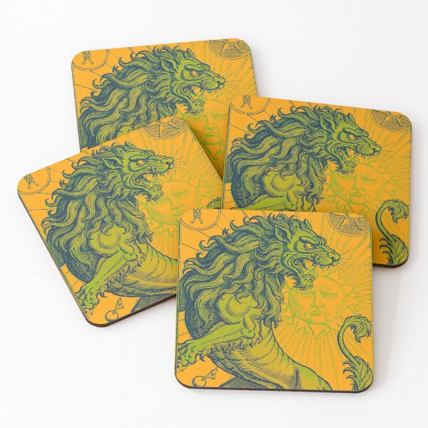 Item preview, Alchemical Green Lion Devouring the Sun designed and sold by Fani*.