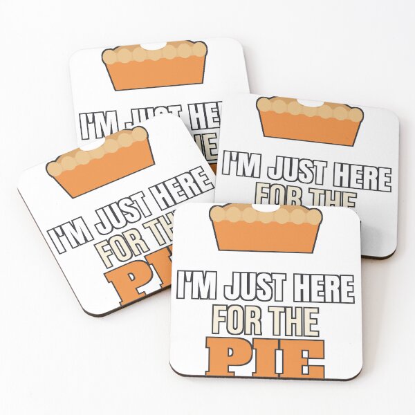 Item preview, I'm Just Here for the Pie - Funny Thanksgiving designed and sold by dominionartist.