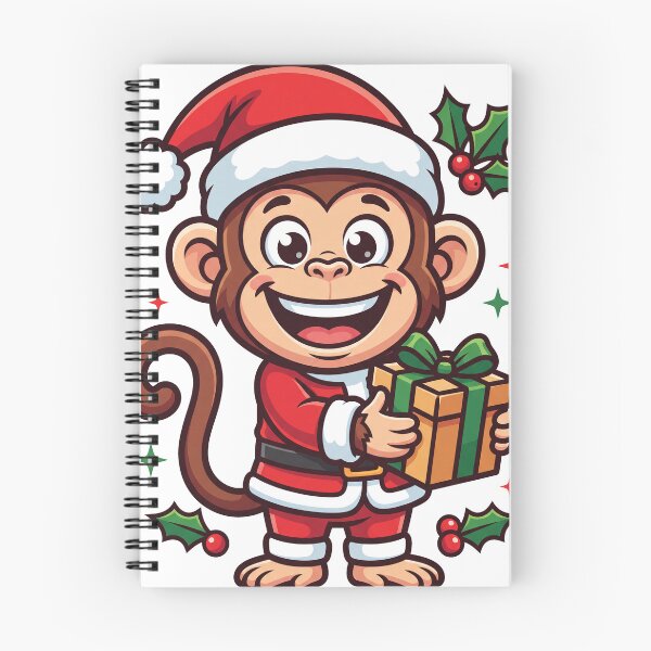 Item preview, Monkey Santa Claus designed and sold by FerdiEverywhere.