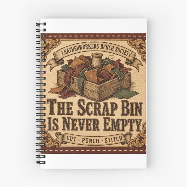 Item preview, The Scrap Bin Is Never Empty Funny Maker Gift designed and sold by BoosterShop.