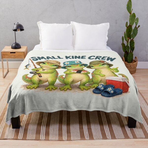Item preview, Small Kine Crew Geckos Hawaii Pidgin designed and sold by Small Kine Prints.