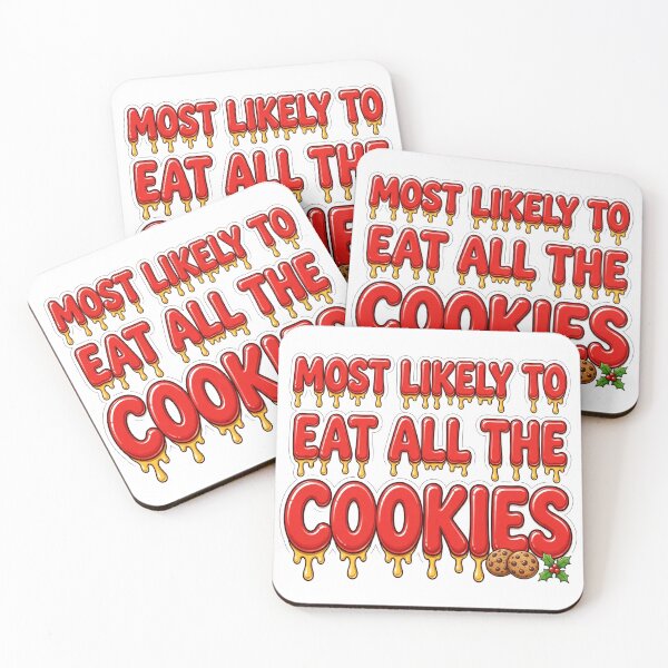 Item preview, Most Likely To Eat All The Cookies Funny Christmas Shirt designed and sold by BoldcreationsM.
