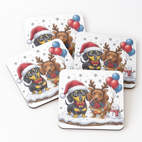 Item preview, Santa Dachshund Christmas Xmas Lights Oversized T-Shirt Classic T-Shirt designed and sold by bunnymoon stickers.