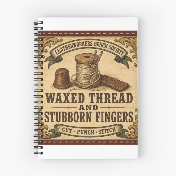 Item preview, Waxed Thread and Stubborn Fingers Artisan Gift designed and sold by BoosterShop.