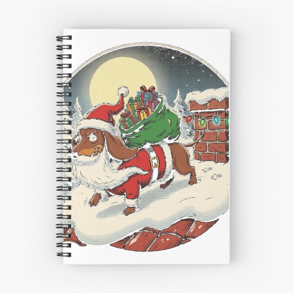 Item preview, Santa Paws Dachshund – Ho-Ho-Hot Dog on the Roof! Oversized T-Shirt designed and sold by VibeCrafteria.