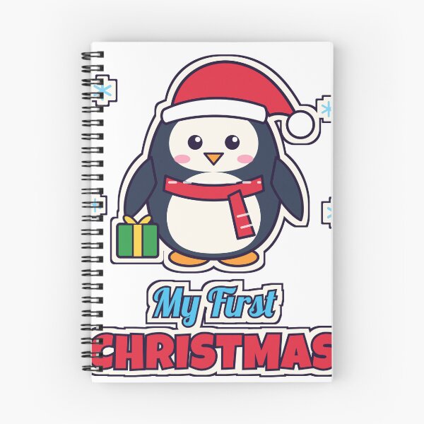 Item preview, My First Christmas Cute Baby Penguin Santa Hat designed and sold by Laminou91.