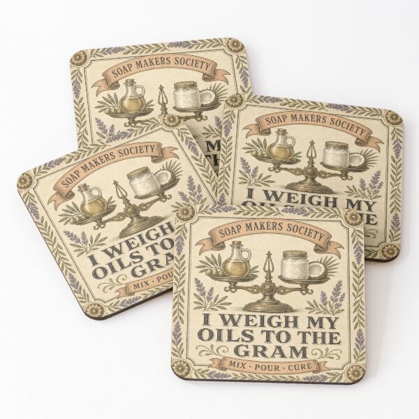 Item preview, I Weigh My Oils to the Gram Soap Maker Gift designed and sold by BoosterShop.