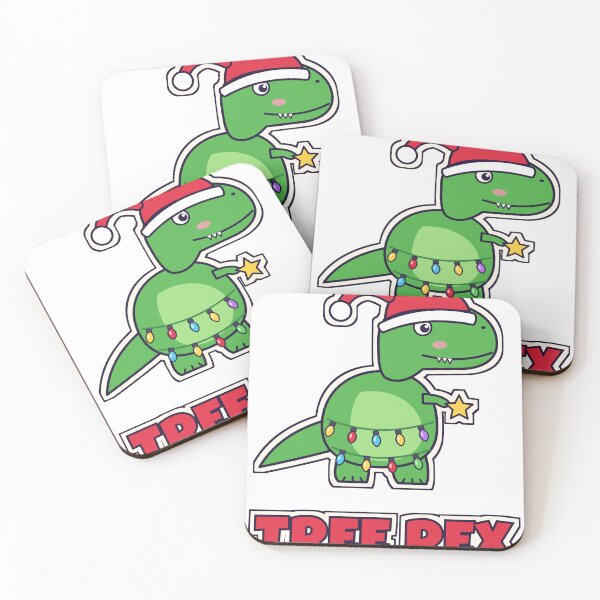 Item preview, Tree Rex Funny Christmas T-Rex Dinosaur Santa Hat Lights designed and sold by Laminou91.