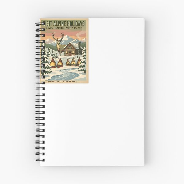 Item preview, Reindeer Alpine Christmas Market designed and sold by PictoVibe.