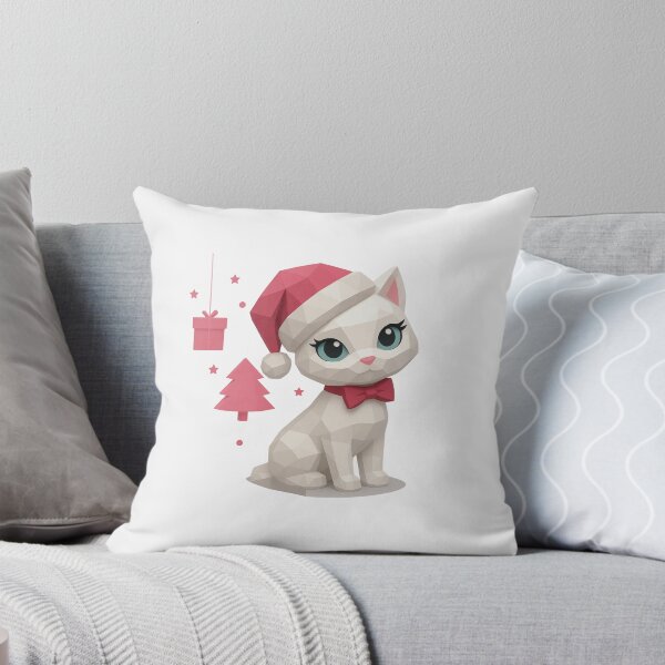 Item preview, Copy of Pink Cat Tender Christmas Cartoon Design designed and sold by ArtMochis.