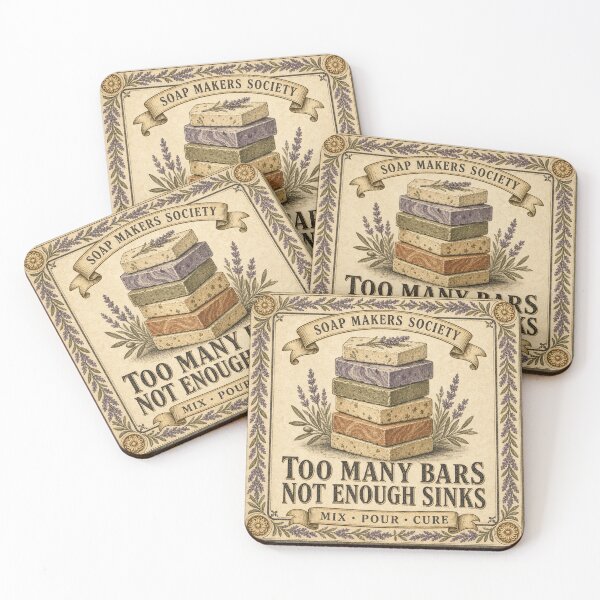 Item preview, Too Many Bars Not Enough Sinks Funny Soap Gift designed and sold by BoosterShop.